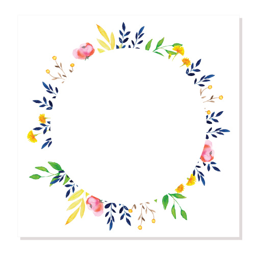 [판박이네1262]캘리그림엽서-봄날의 꽃(10장)