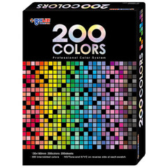 [문구네1358]200COLORS(대) -색견본표