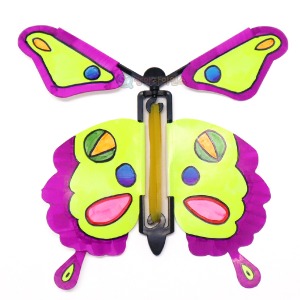 [유비네2520] SA 창작용 고무동력 팔랑 나비(1인용)  /고무줄 탄성 나비 만들기